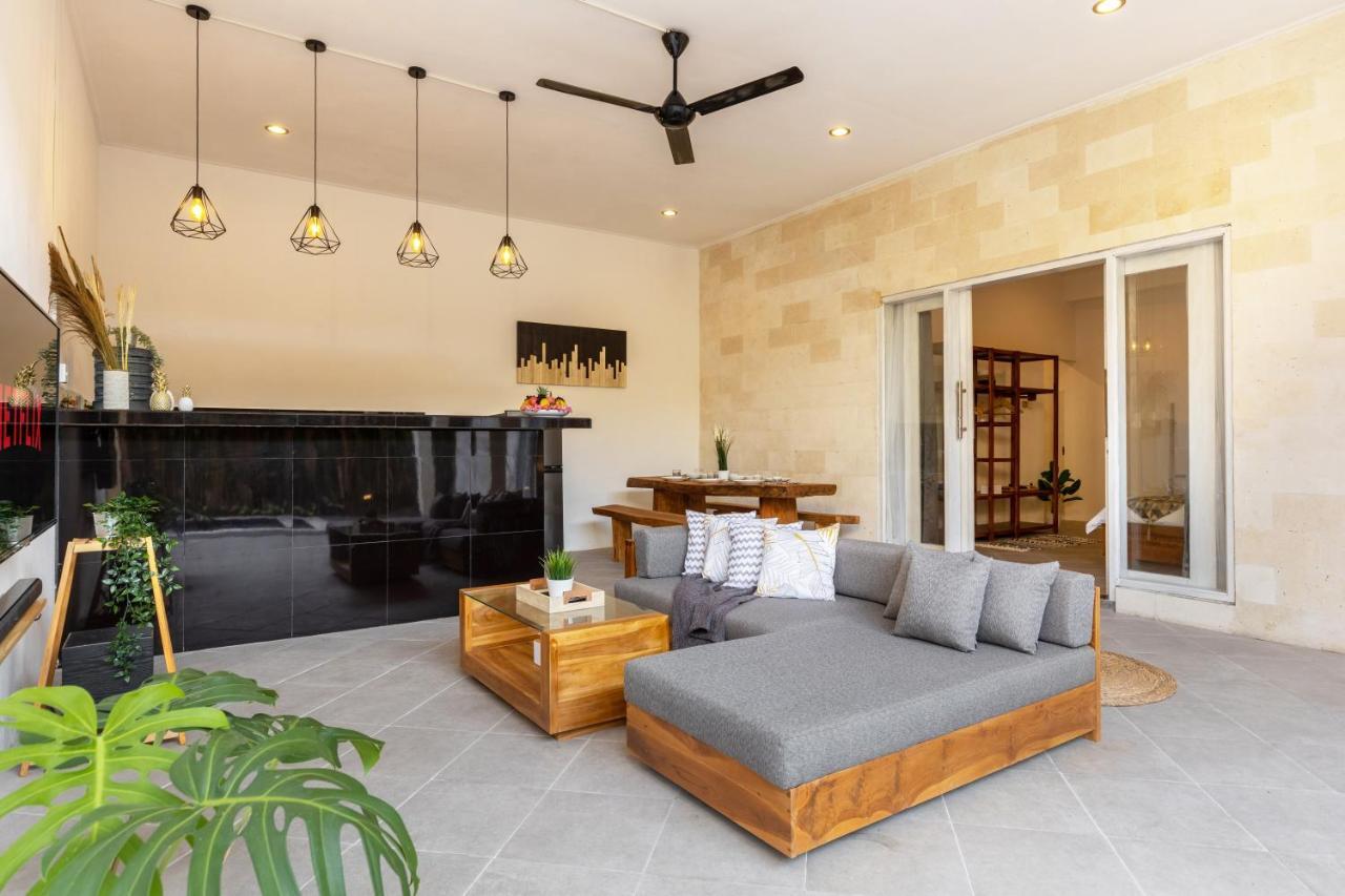 ☆ Villa Dilaraa ☆ Canggu 3Br Pool Batu Bolong Echo Beach Екстер'єр фото